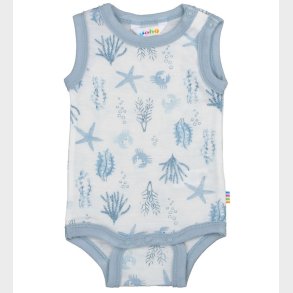 Joha Body u/� - Uld - Lysebl� m. Print