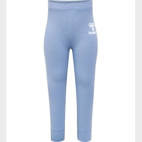Hummel Leggings - hmlMino - Faded Denim/Marshmallow