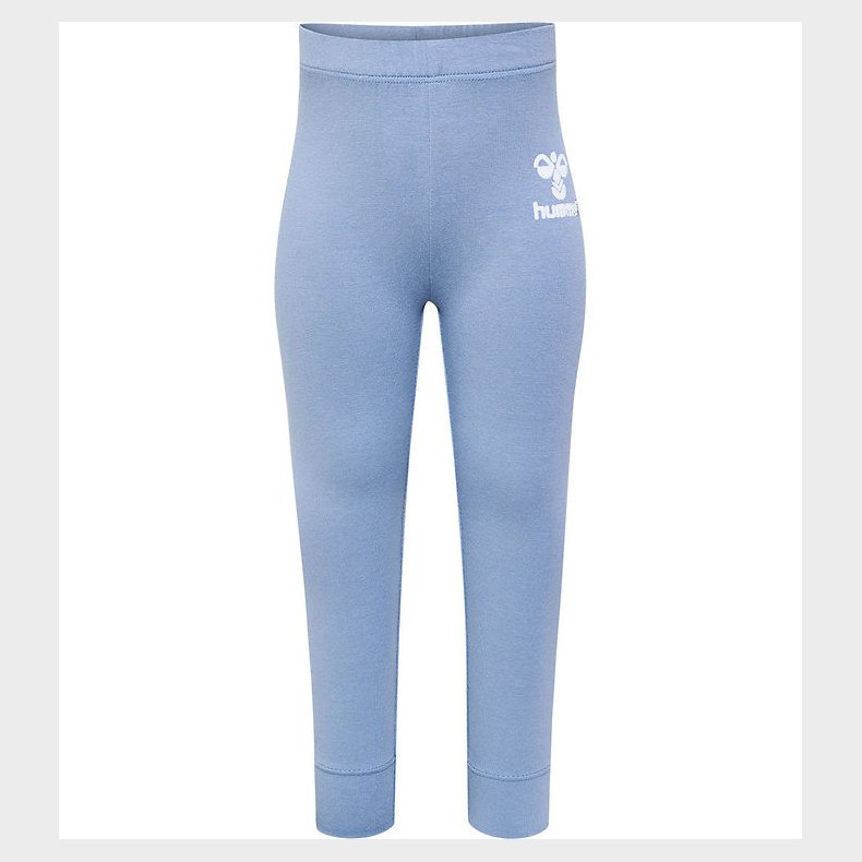 Hummel Leggings - hmlMino - Faded Denim/Marshmallow