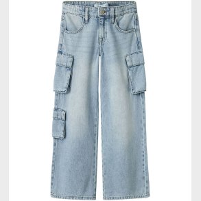 Name It Jeans - Wide - Noos - NkfBella - Light Blue Bleached Den