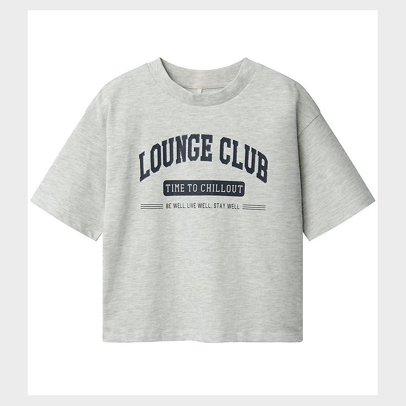 Name It T-shirt - NkfBekaren - Light Grey Melange