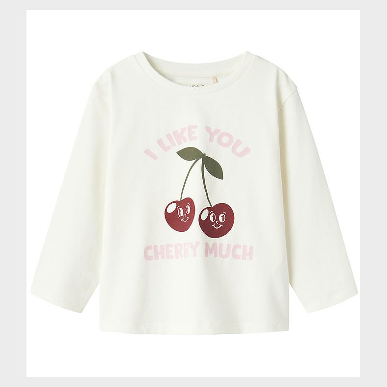 Name It Bluse - NmfBerrie - Cloud Dancer