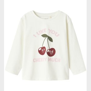 Name It Bluse - NmfBerrie - Cloud Dancer