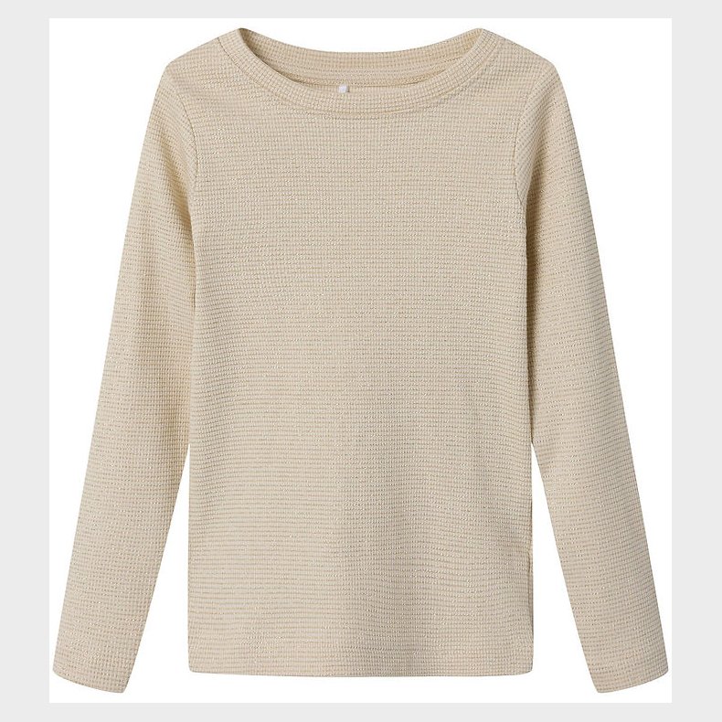 Name It Bluse - Rib - NmfBinnie - Summer Sand