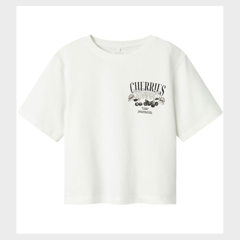 Name It T-Shirt - NkfBapol - Cloud Dancer