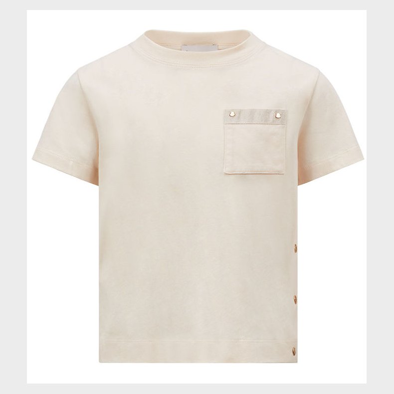 Moncler T-shirt - Creme