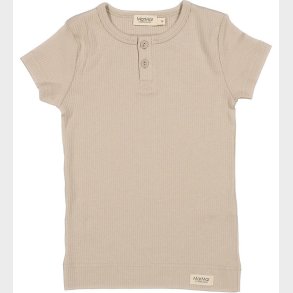 MarMar T-shirt - Rib - Modal - Stone Wall