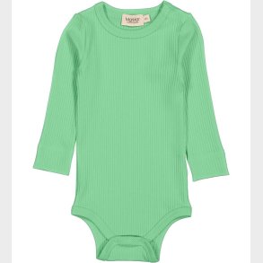 MarMar Body l/� - Rib - Modal - Plain - Cale Green