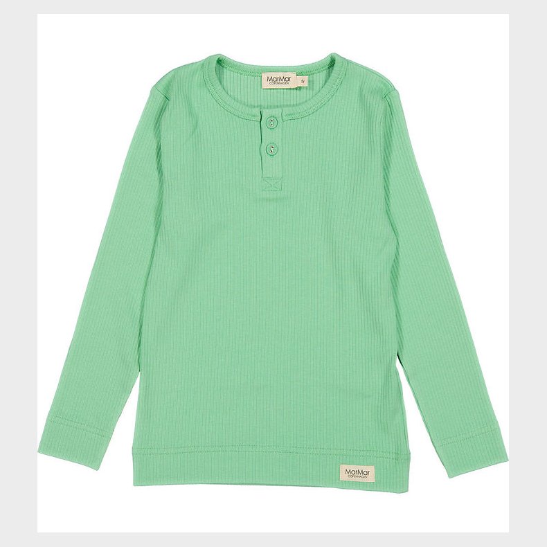 MarMar Bluse - Rib - Modal - Cale Green