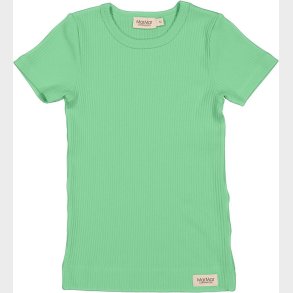 MarMar T-shirt - Rib - Modal - Plain - Cale Green