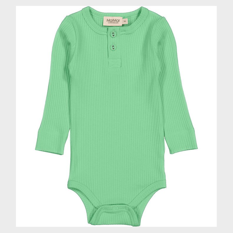 MarMar Body l/� - Rib - Modal - Cale Green