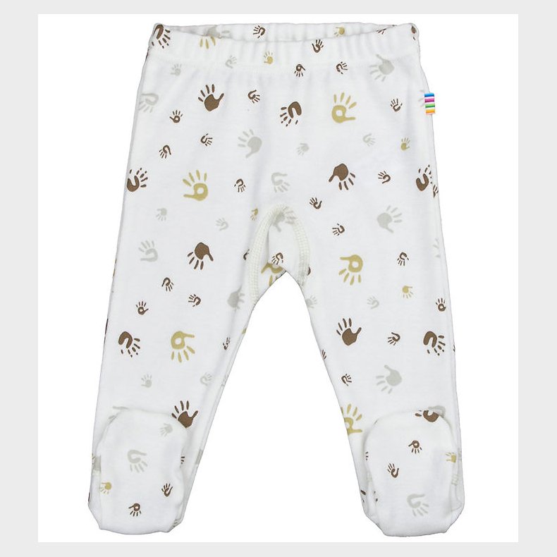 Joha Leggings m. Fdder - Off White m. Print