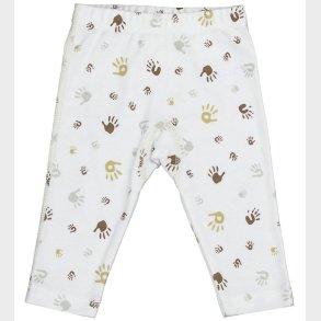 Joha Leggings - Off White m. Print