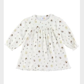 Joha Kjole - Off White m. Print