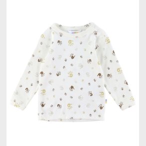 Joha Bluse - Off White m. Print