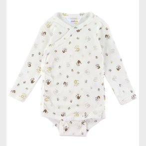 Joha Sl�-om Body l/� - Off White m. Print