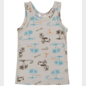 Joha Undertr�je - Uld/Silke - Beige m. Print