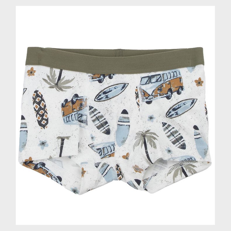 Joha Boxershorts - Off White m. Print