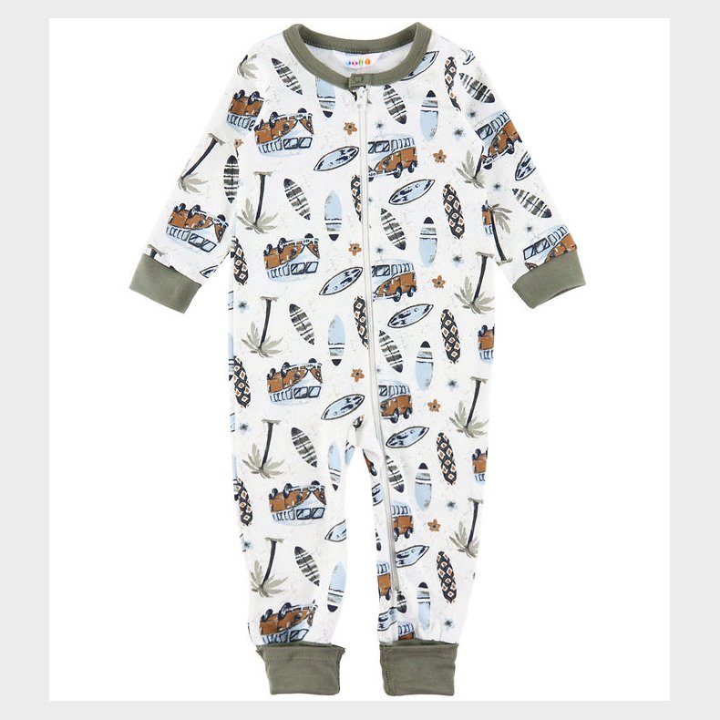 Joha Natdragt - 2in1 - Off White m. Print