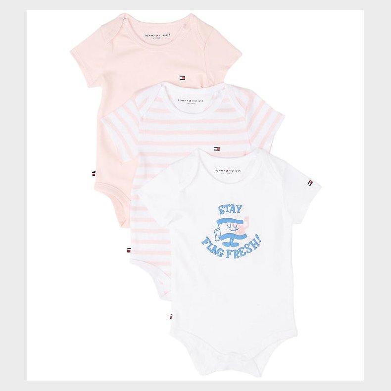 Tommy Hilfiger Gaveske - Body k/ - 3-pak - Precious Pink