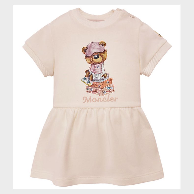 Moncler Sweatkjole - Rosa m. Bamse