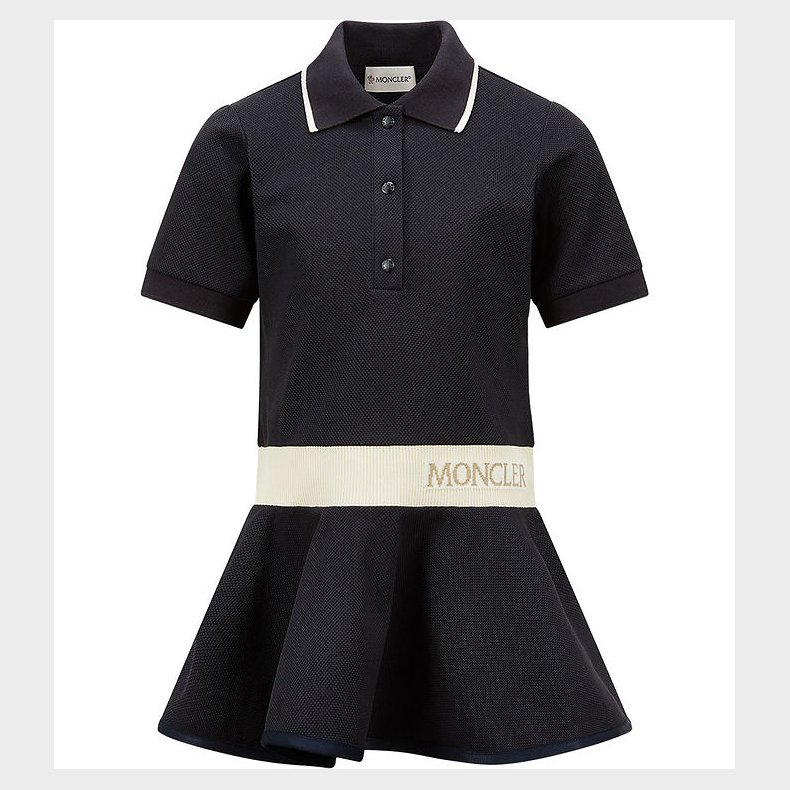 Moncler Kjole - Navy m. Hvid