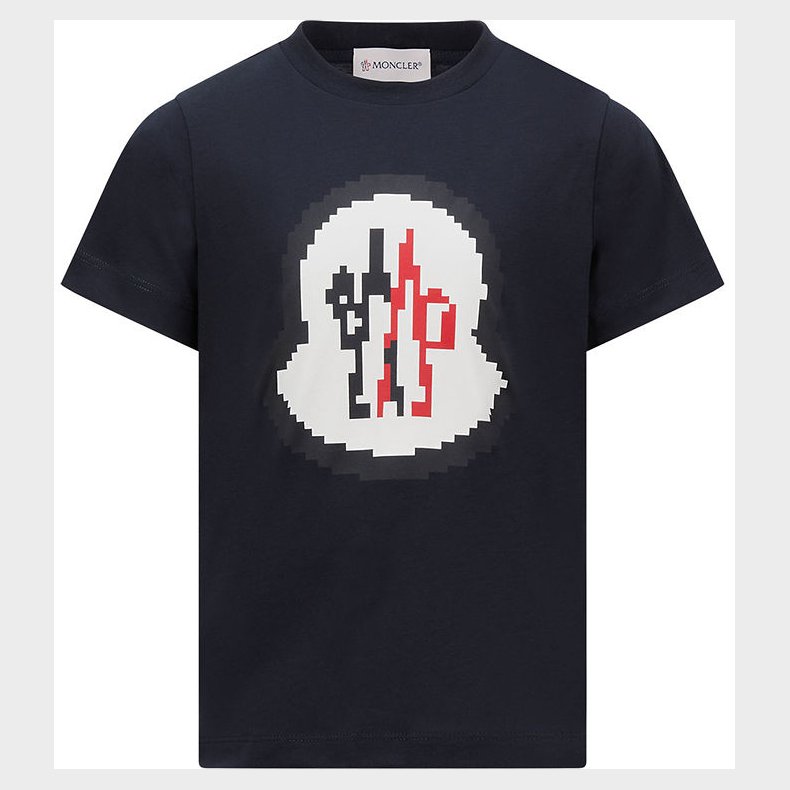 Moncler T-shirt - Navy m. Logo