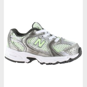New Balance Sko - 530 - Dark Silver Metallic/Hvid/Mint