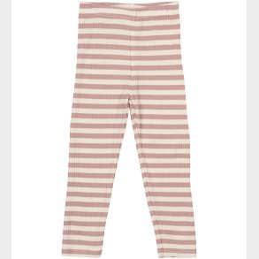 The New Siblings Leggings - Rib - TnstFro - Adobe Rose Striped