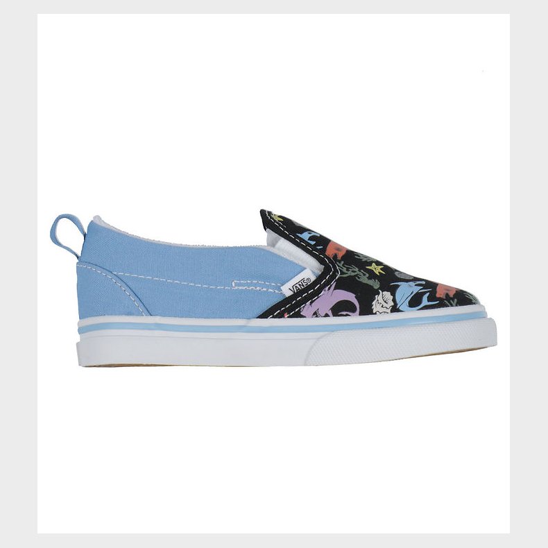 Vans Sko - Slip-On V Glow Sharks - Blue/Multi