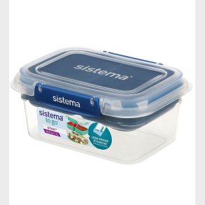 Sistema Madkasse - 1L Rectangle Stax To Go - Bl�