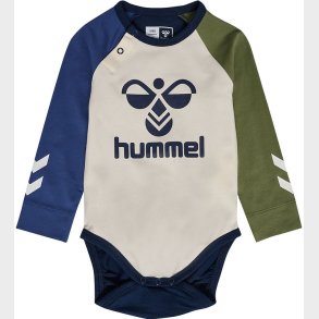 Hummel Body l/ - hmlAssym - Black Iris m. Logo
