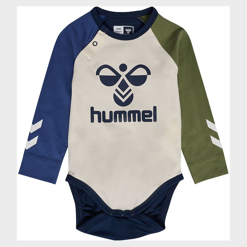 Hummel Body l/ - hmlAssym - Black Iris m. Logo