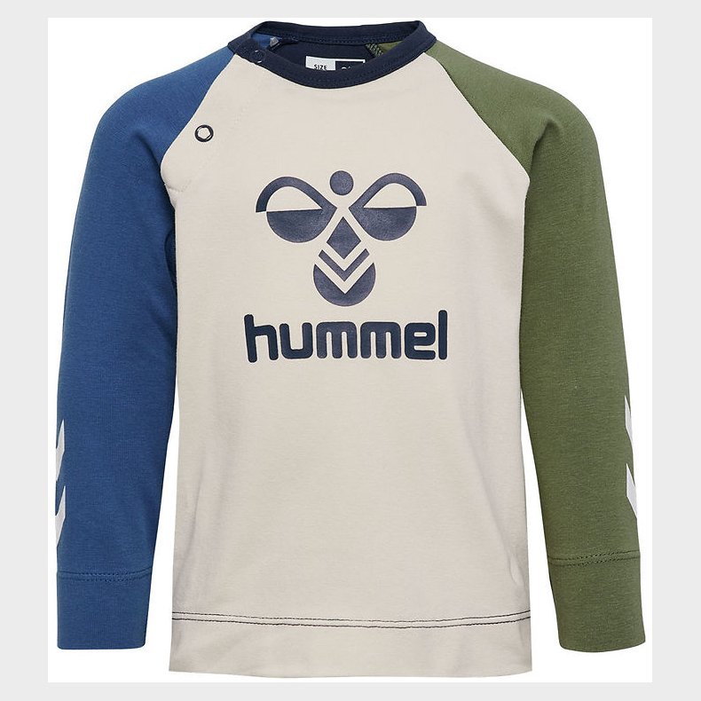 Hummel Bluse - hmlAssym - Black Iris m. Logo