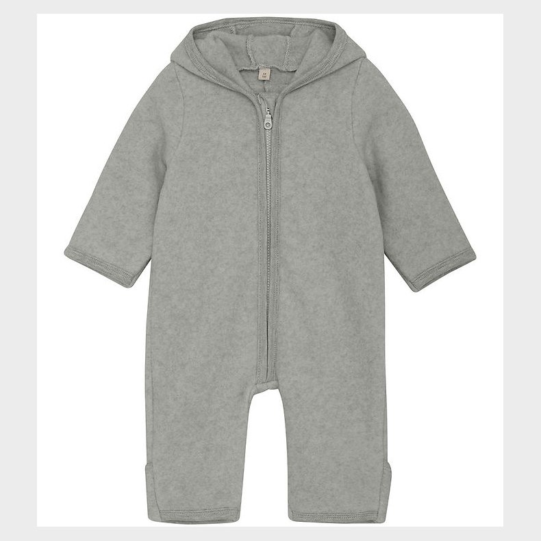 Huttelihut Kredragt - Fleece - Lys Gr Meleret