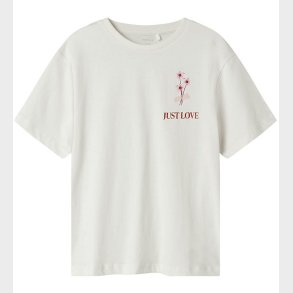 Name It T-shirt - NkfBetria - Sea Salt m. Print