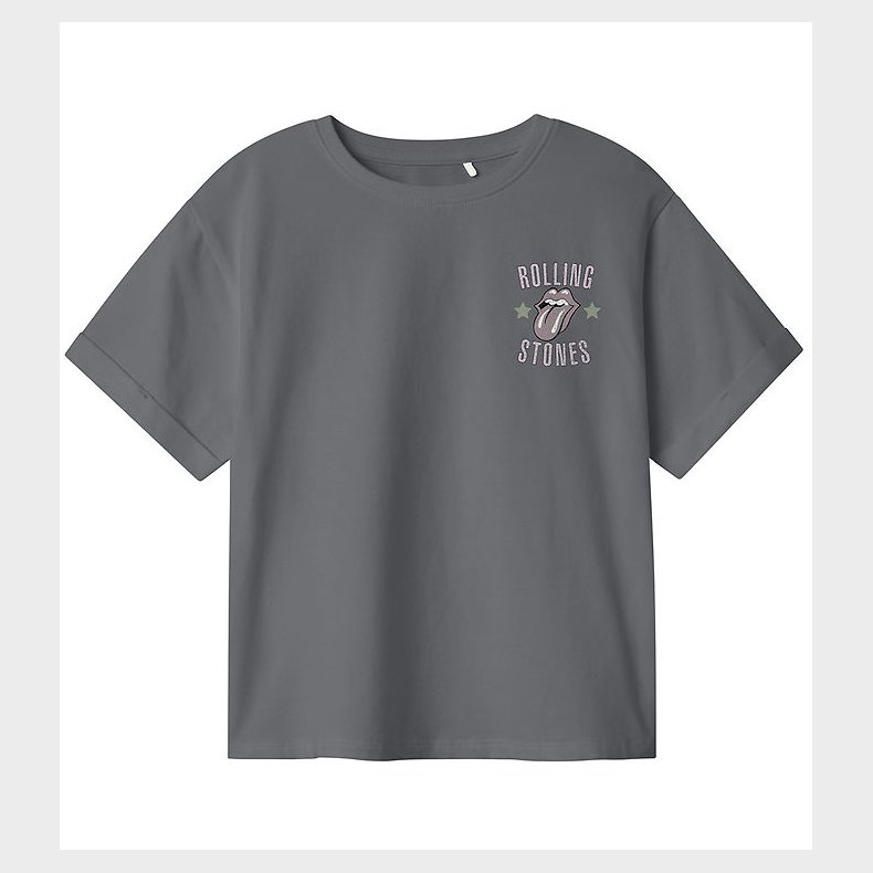 Name It T-shirt - NkfJill - Lava Smoke m. Print