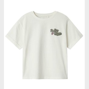 Name It T-shirt - NkfJill - Cloud Dancer m. Print