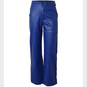 Hound Bukser - Imiteret Skind - Wide - Cobalt Blue