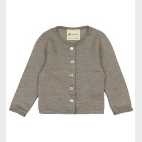 Engel Cardigan - Uld/Silke - Walnut