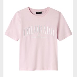LMTD T-shirt - NlfByasi - Pink Tulle/White Parfait