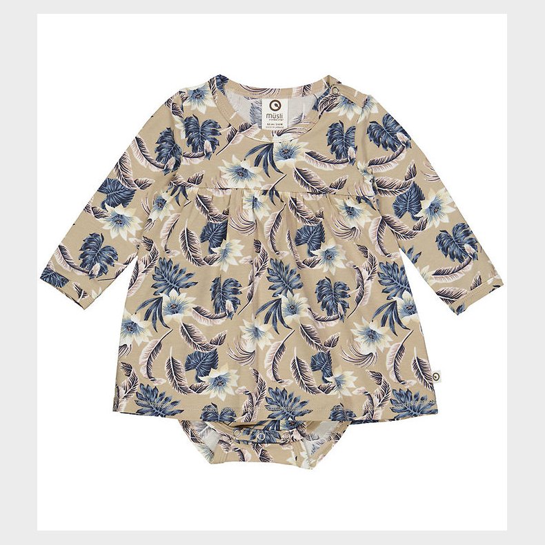 M�sli Kjolebody l/� - Lily - Cashmere/Mary/Night Blue