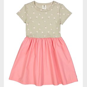 Msli Kjole - Rib - Pineapple Swing - Soft Green/Poetry Green/Ma