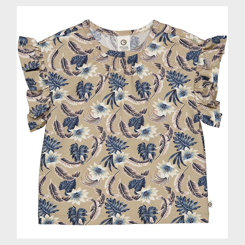 Msli T-shirt - Lily - Cashmere/Mary/Night Blue