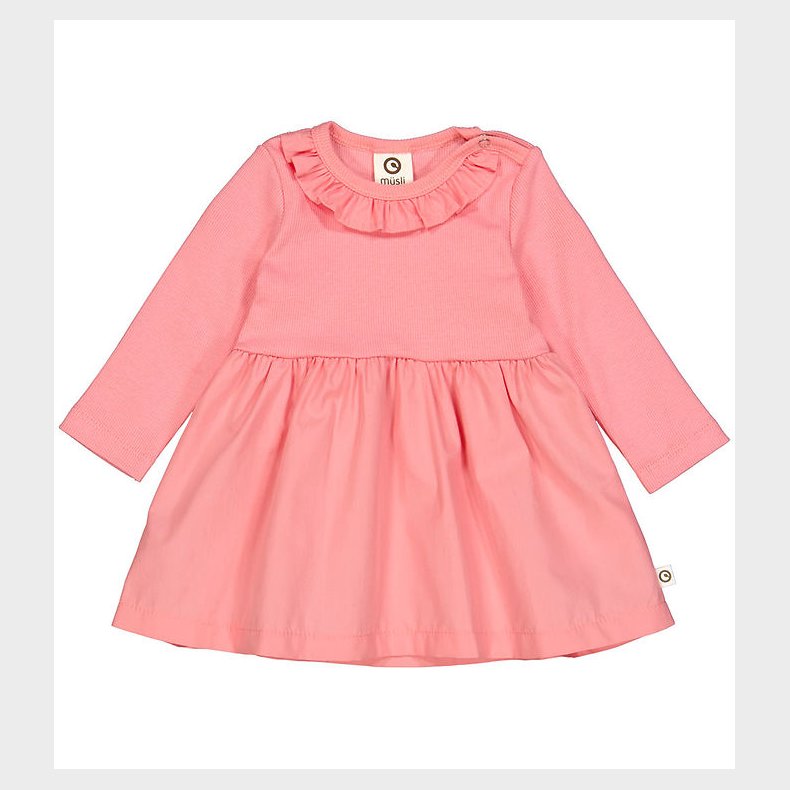 M�sli Kjole - Rib - Cozy Me - Bubblegum