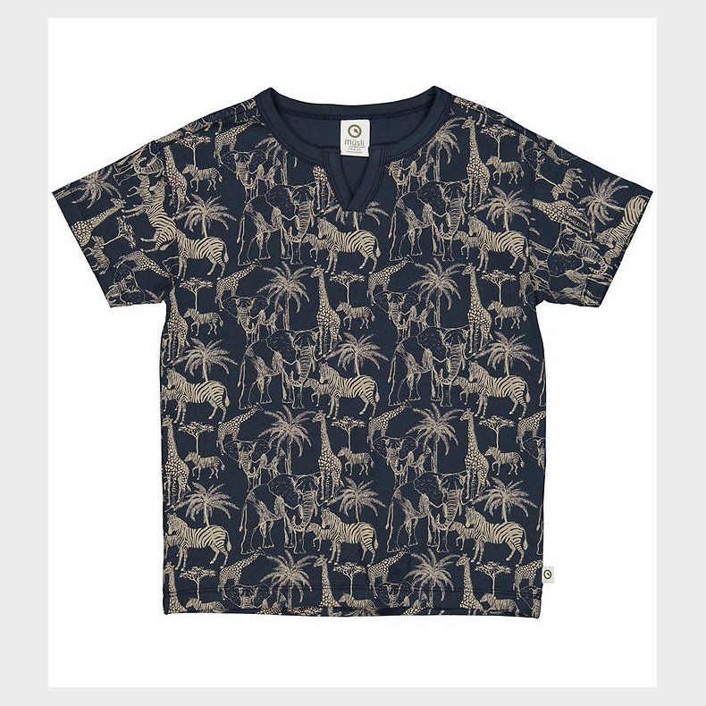 Msli T-shirt - Safari - Night Blue/Cashmere