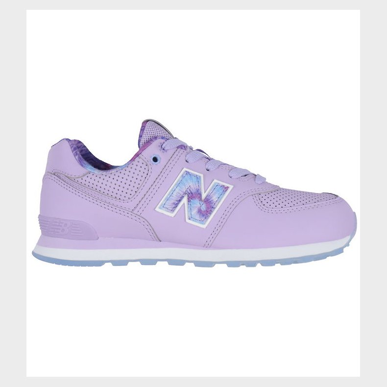 New Balance Sko - 574 - Lilac Glo/Electric Sky
