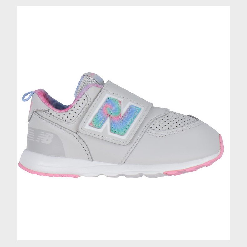 New Balance Sko - 574 - Grey Matter/Signal Pink