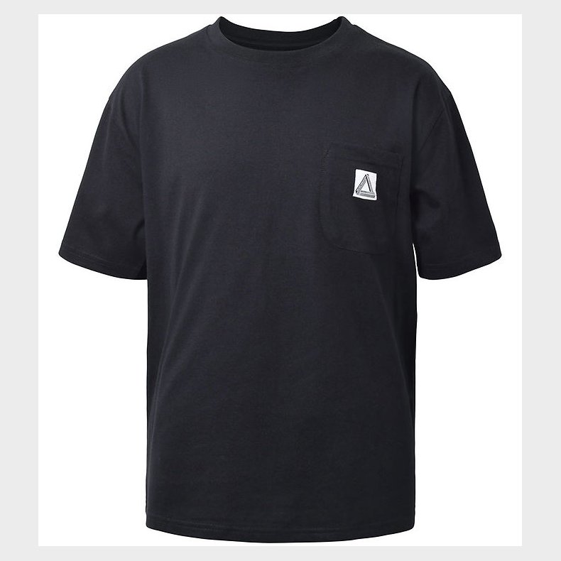 Hound T-shirt - Sort m. Lomme