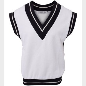 Hound Vest - Strik - Hvid m. Navy